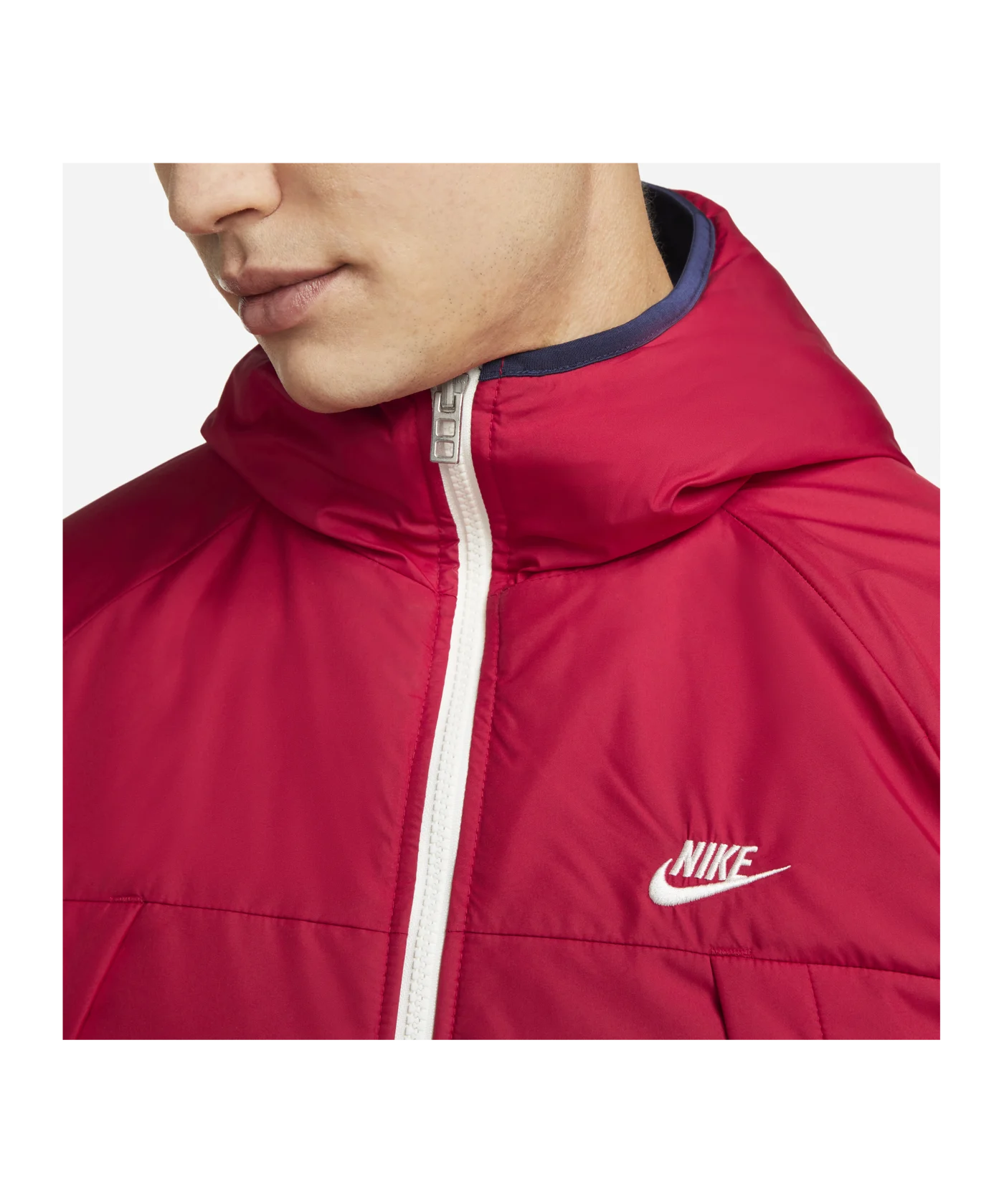 Nike Therma-FIT Legacy Reversible Jacke Rot F687