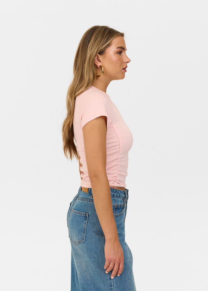 Hannah t-shirt lichtroze
