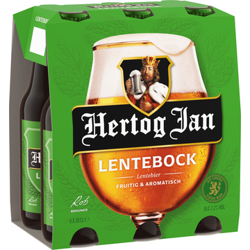 Hertog Jan Lentebock Bier Flessen 6 x 30 cl