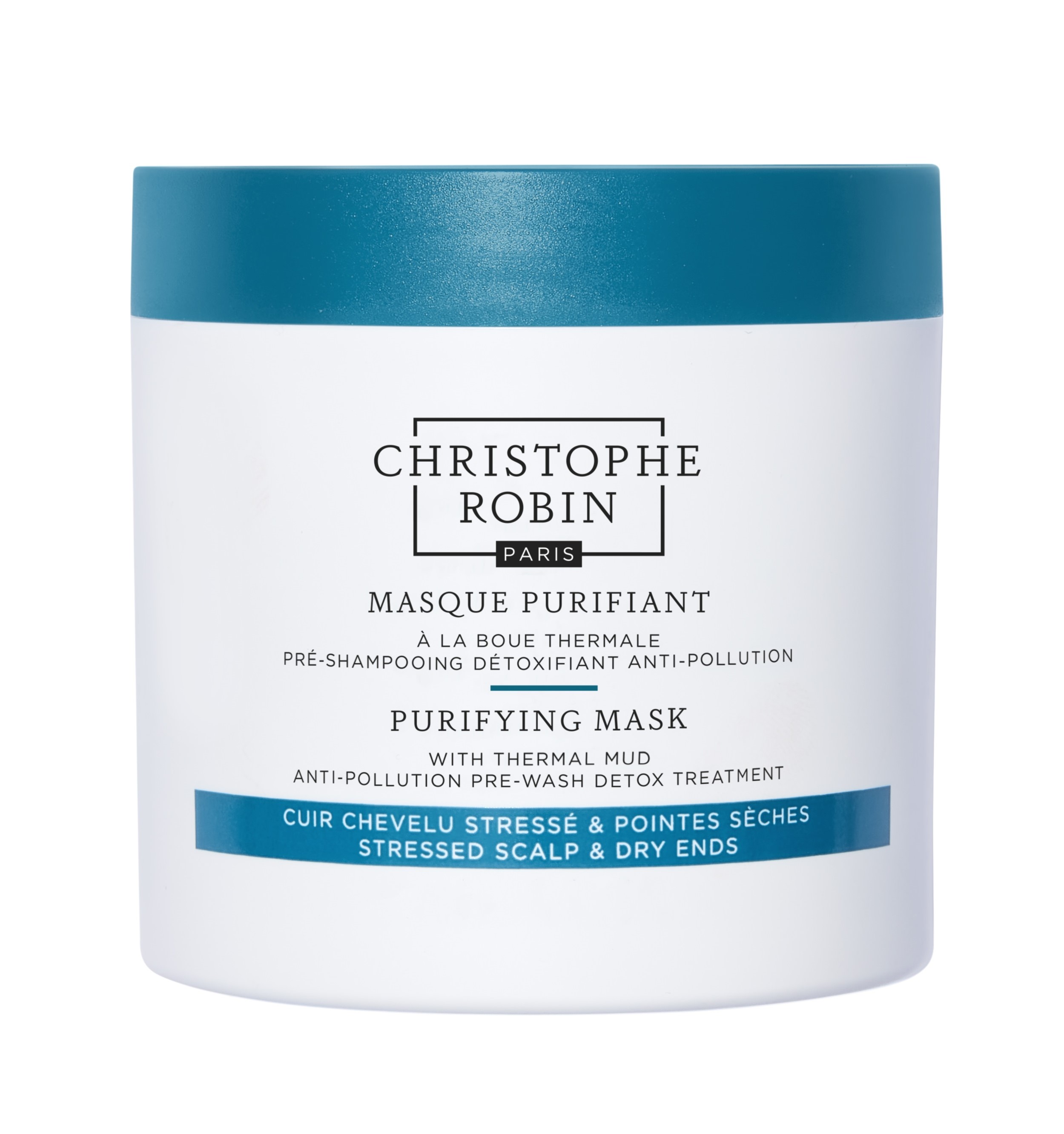CHRISTOPHE ROBIN Masque Purifiant Boue Therm 250 ml