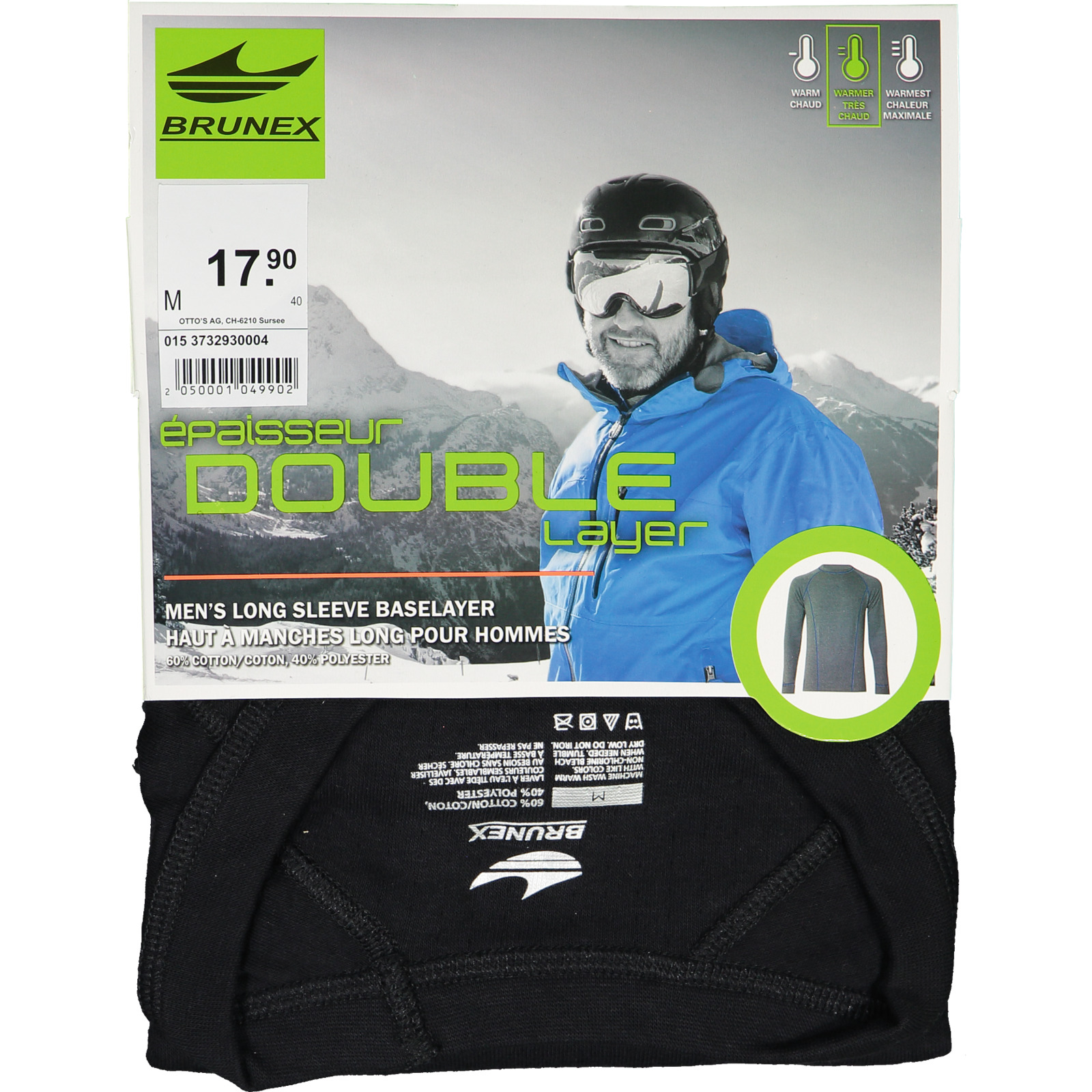 Brunex Herren-Shirt Double Layer