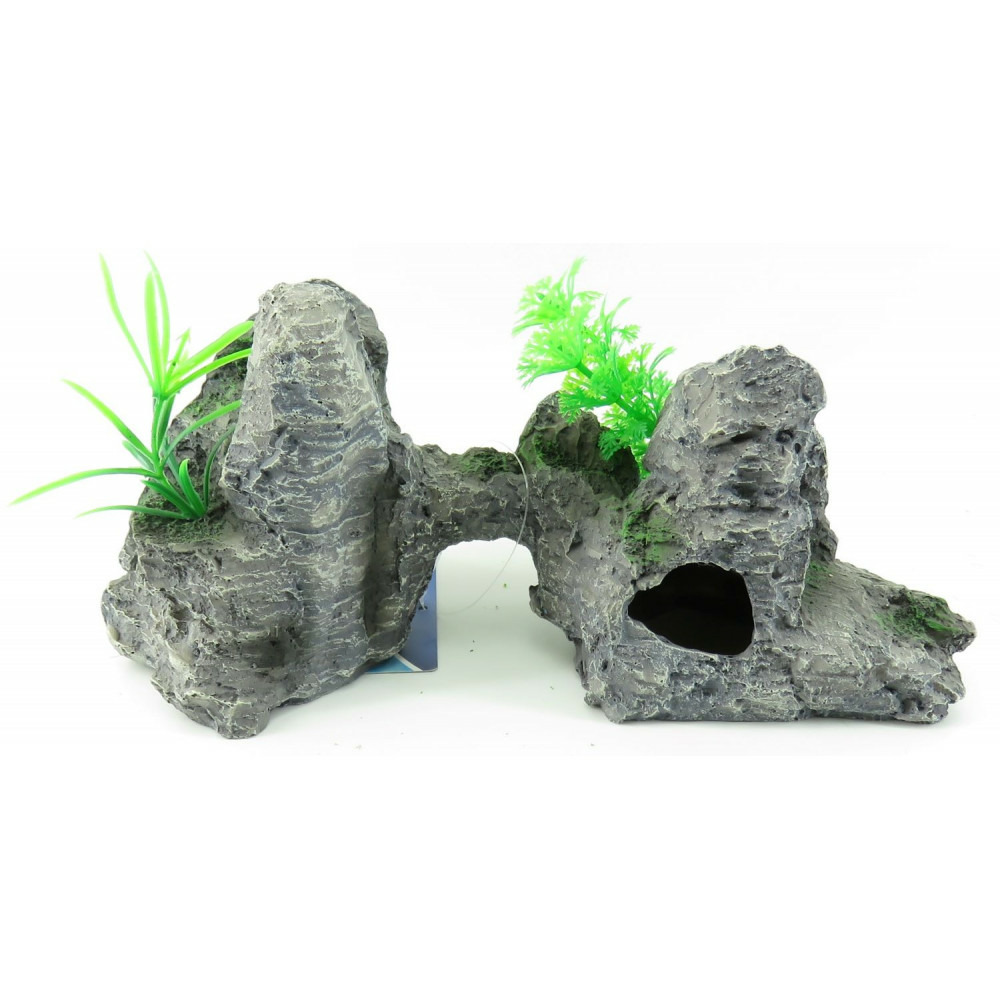 Escalier de roche 26 cm pour aquarium