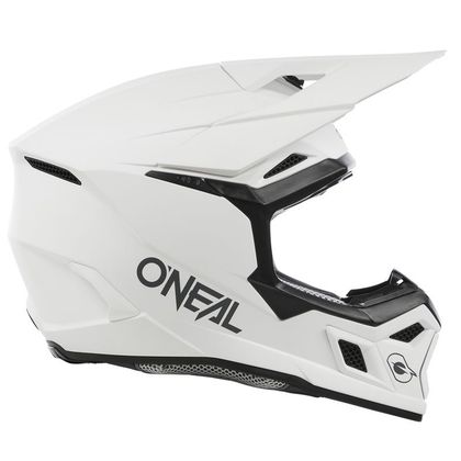 Casque cross O'Neal 3SRS - SOLID V24 2024 - Blanc