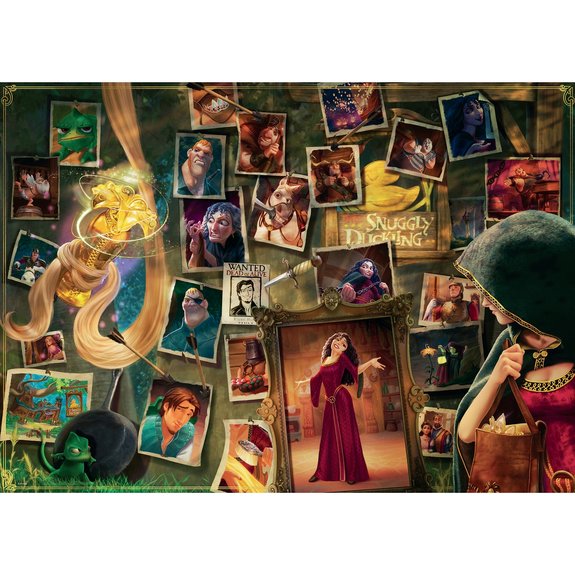 Puzzle 1000 pièces  Vilains Mère Gothel