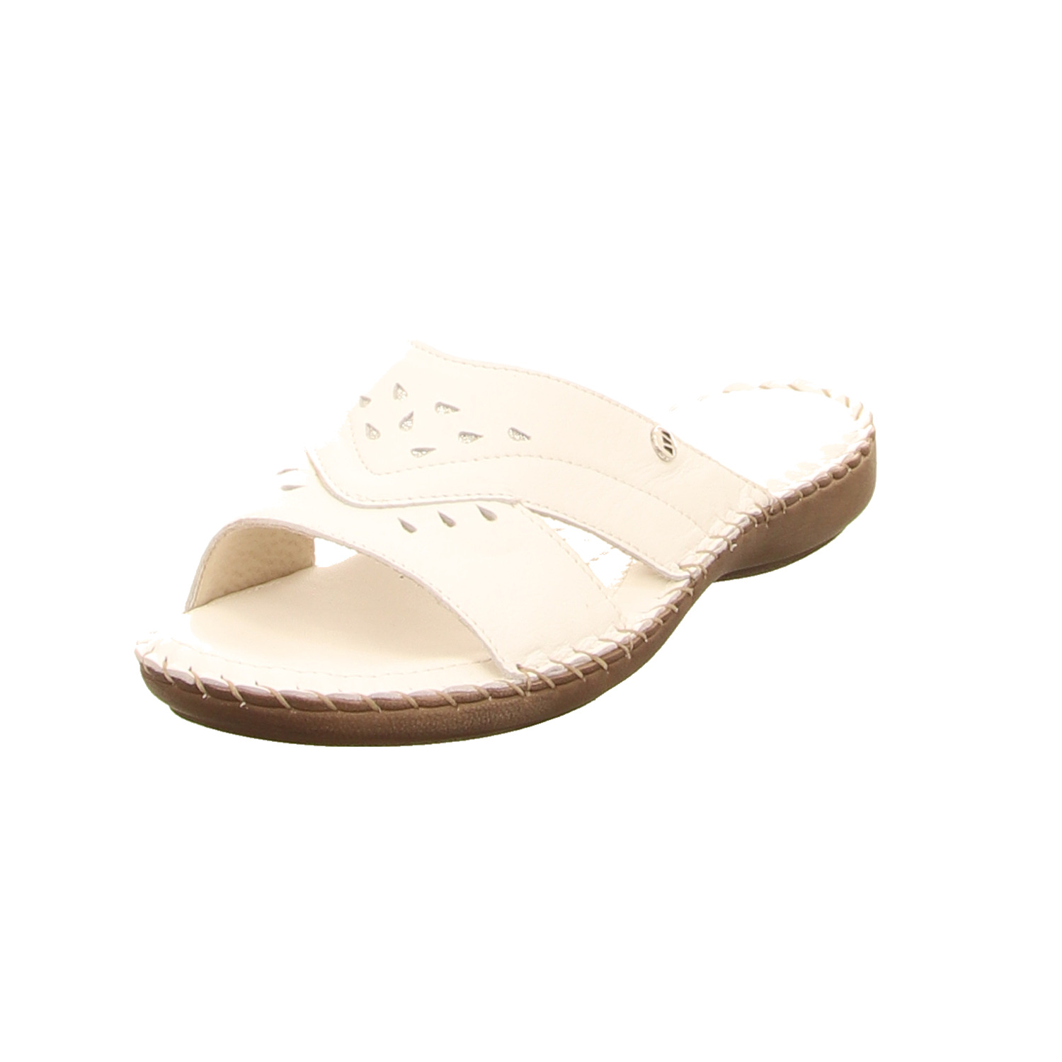 Marchesini Pantoletten weiß weiss/weiss kombi
