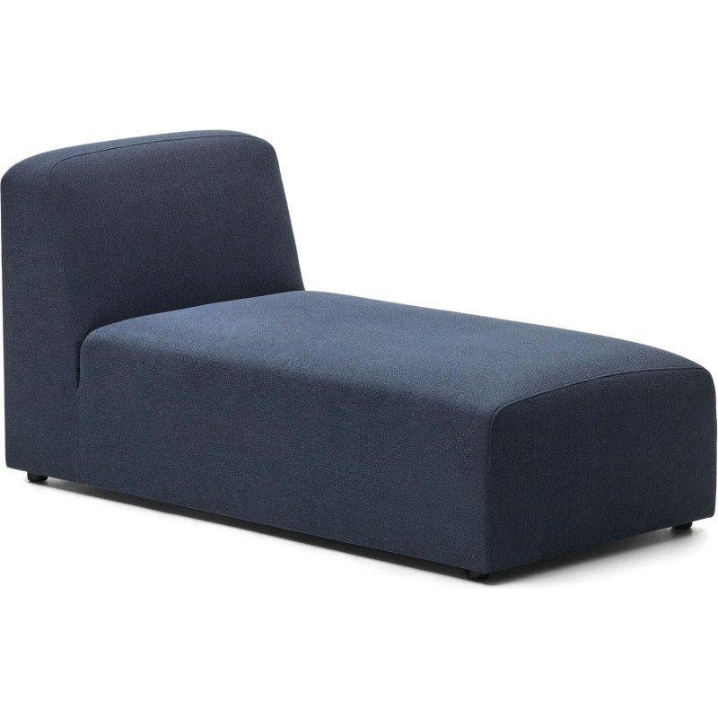 Module Neom méridienne tissu bleu L.152 x P.75 cm