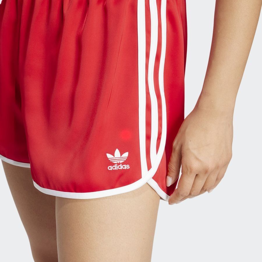 adidas Short Running Adicolor 3-Stripes Sprinter - Rouge/Blanc