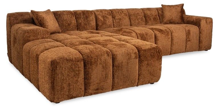 Loungebank S5136 Lovely Cinnamon Cube B325 x D195 x H76 cm