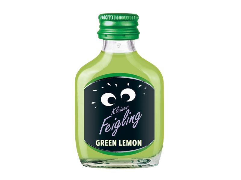 Kleiner Feigling Green Lemon 20 x 20 ml Spirituosen Spezialität mit Limettengeschmack