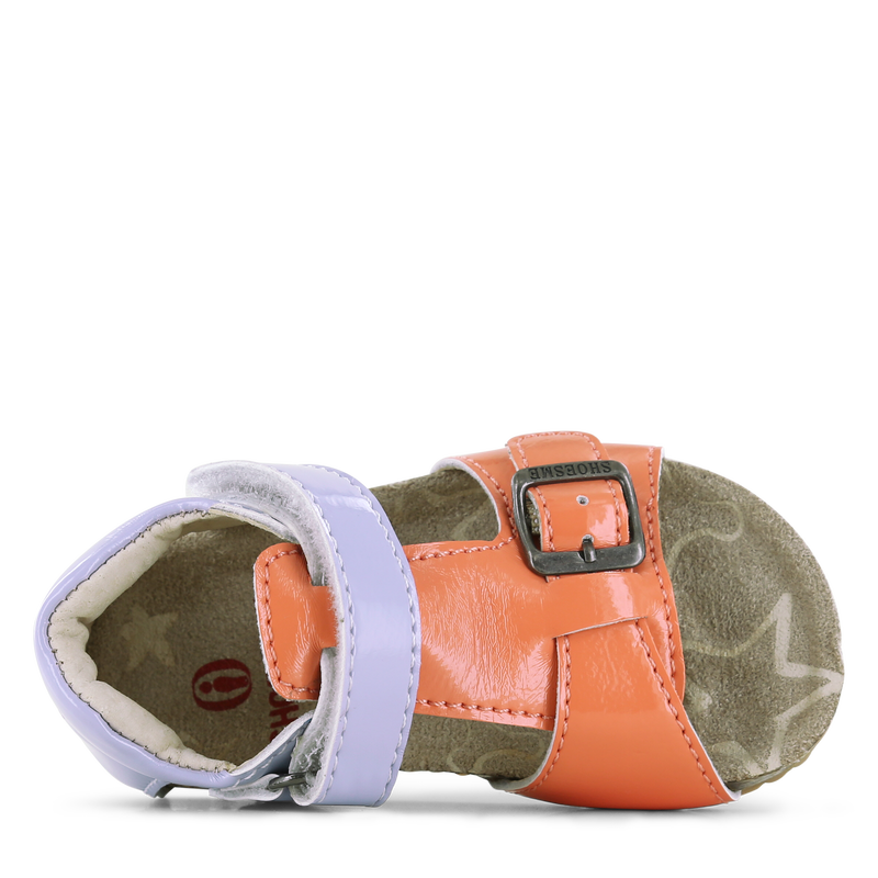 Shoesme shiny lila sandaaltje Microleer | Sale