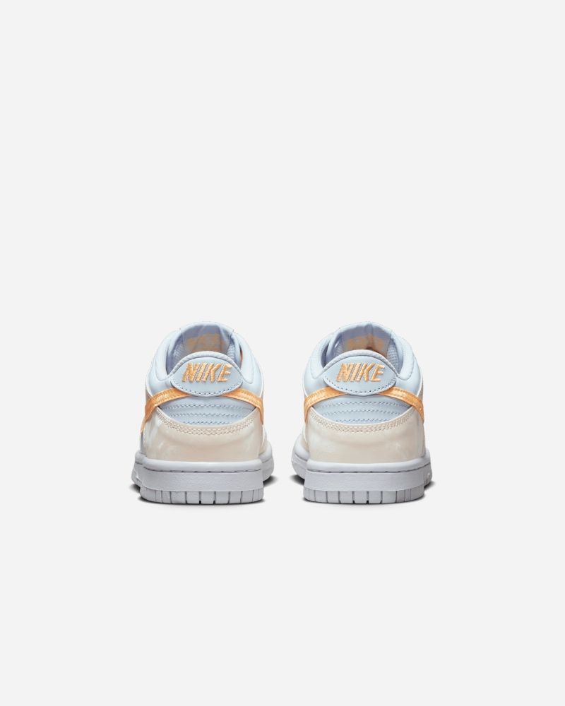 Chaussures Nike Dunk Low Blanc & Gris pour Enfant