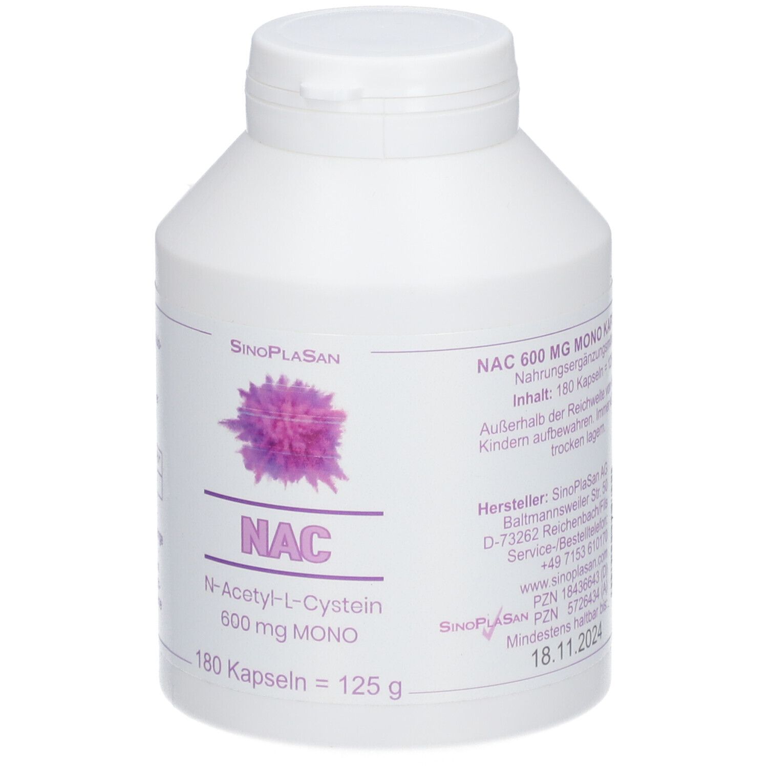 SinoPlaSan NAC 600 mg