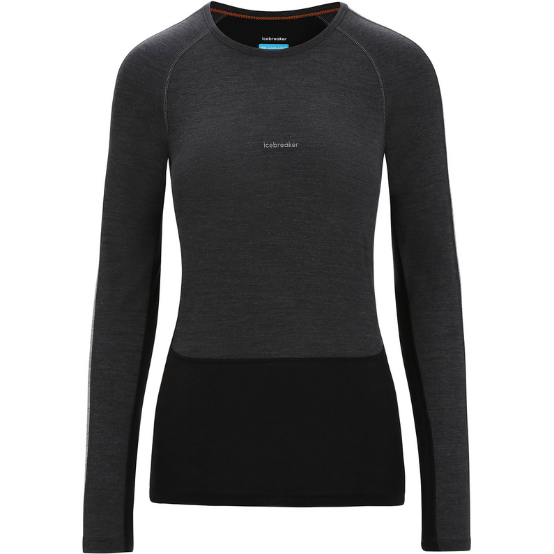 Icebreaker Damen 125 ZoneKnit Crew Longsleeve