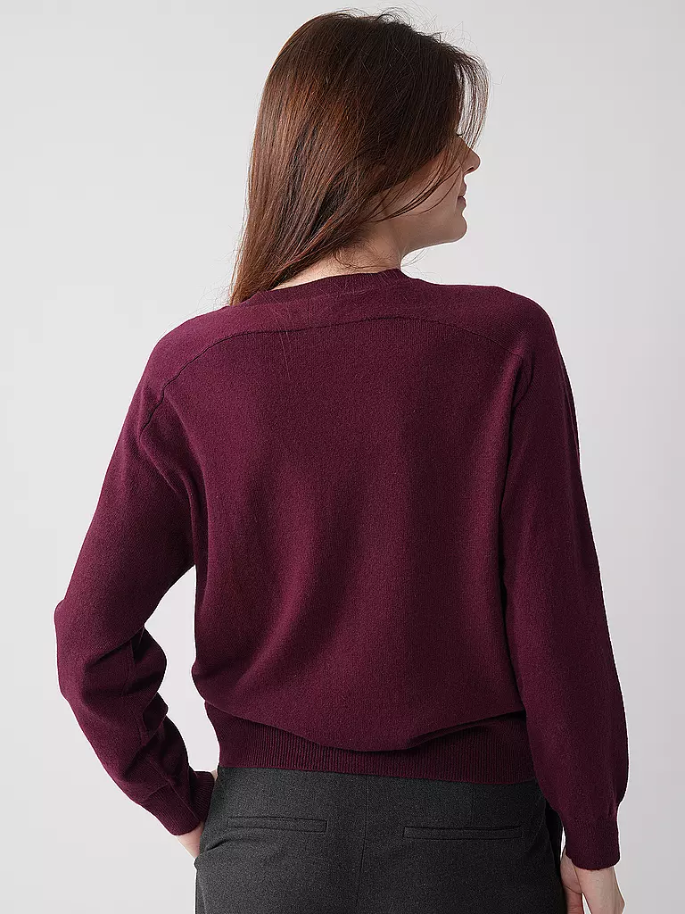 KATESTORM Kaschmirpullover  dunkelrot