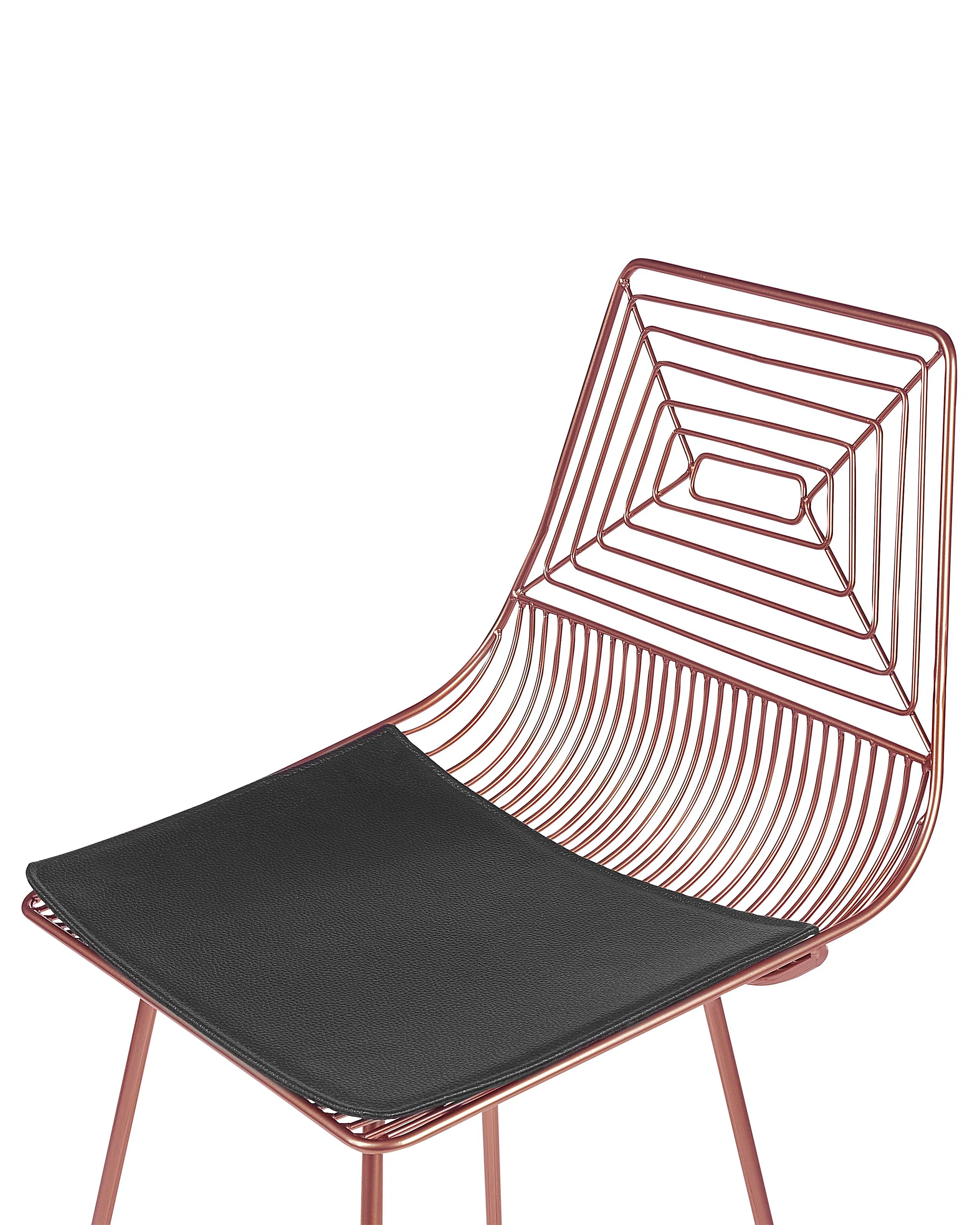 Set van 2 barstoelen BISBEE Metaal Roségoud