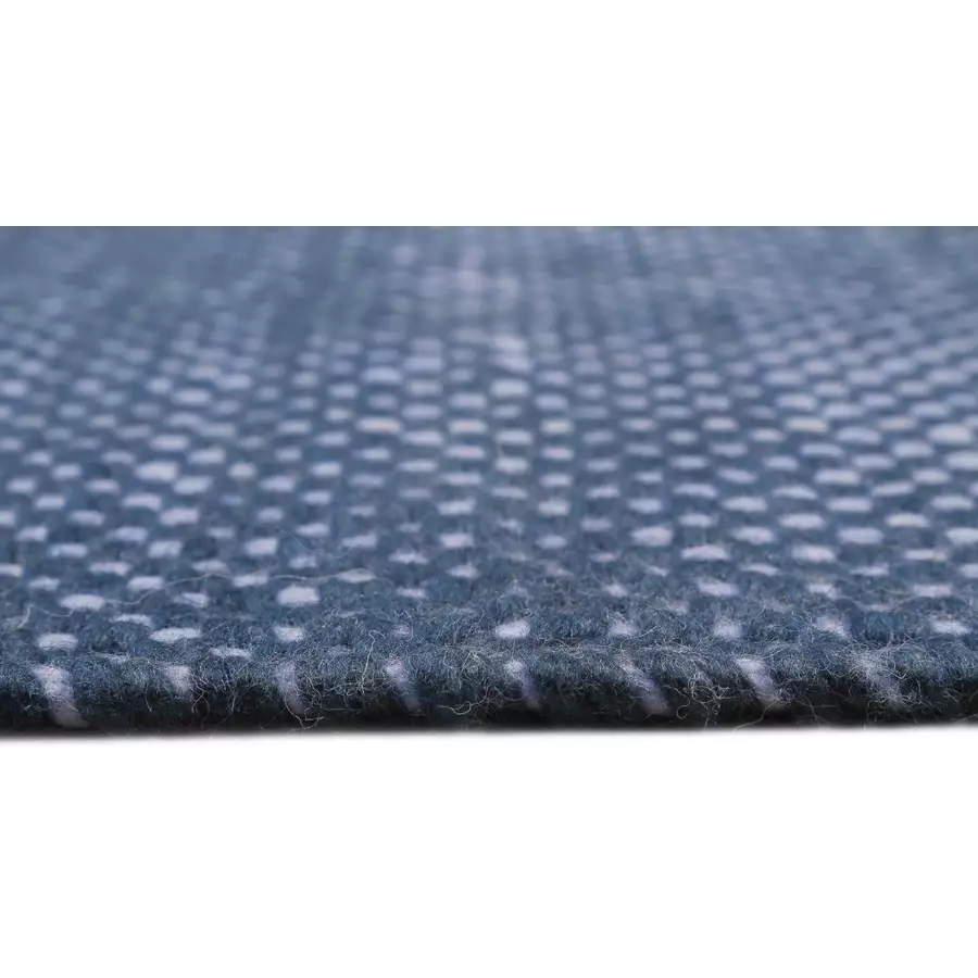 Esprit Handweb-Teppich Casa blau