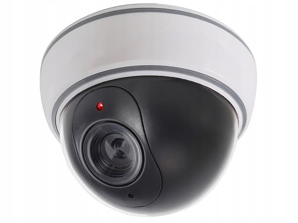Falsk Overvåkningskamera - Dummy Kamera med LED