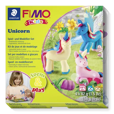 STAEDTLER® FIMO® kids Modelliermasse form&play Unicorn
