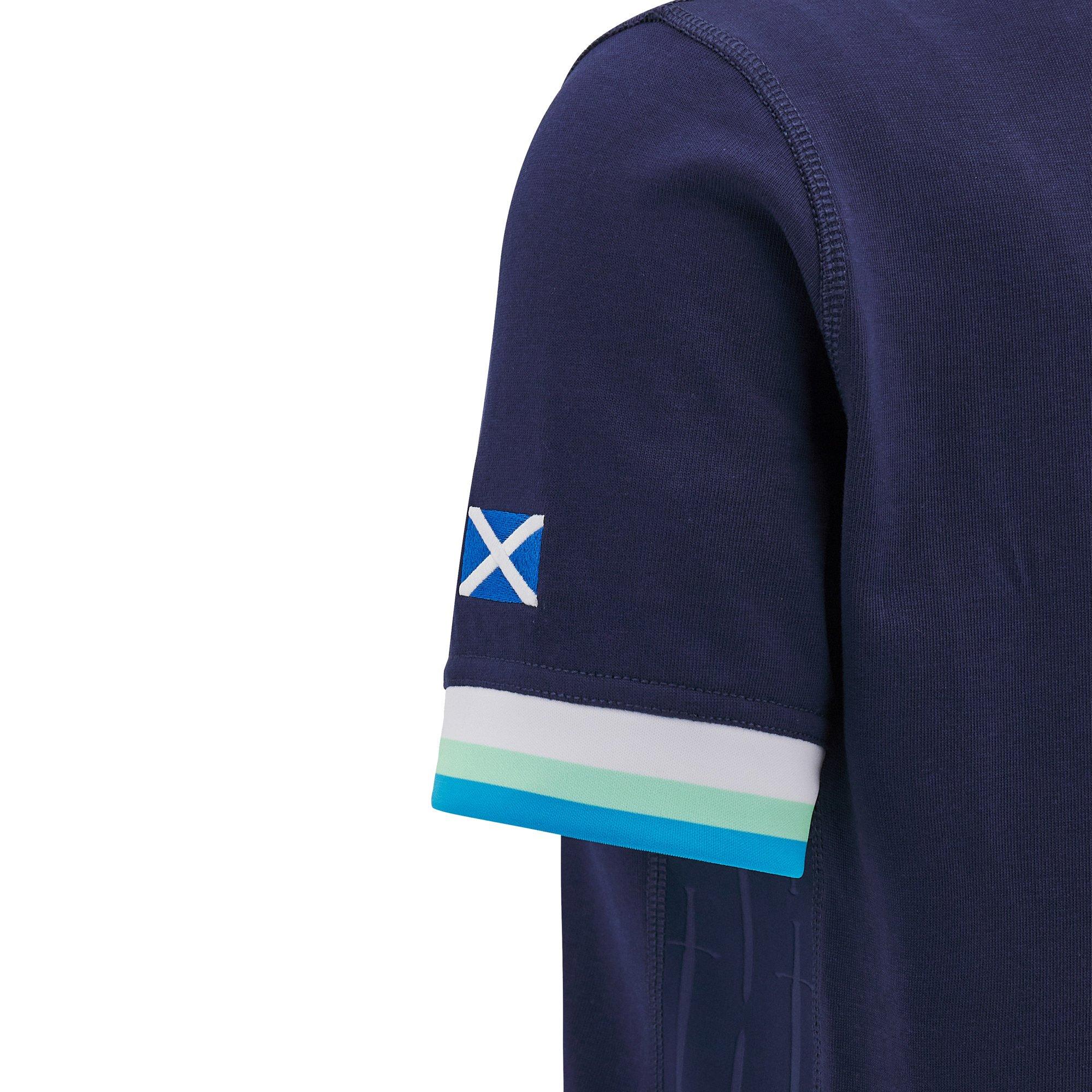 Macron Scotland Rugby Home Cotton Shirt 2024 Womens
