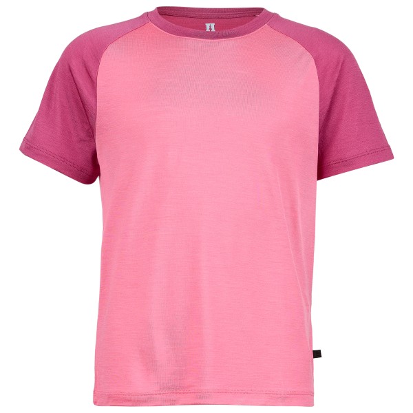 Heber Peak - Kid's MerinoCool165 EvergreenHe. T-Shirt - Haut en mérinos