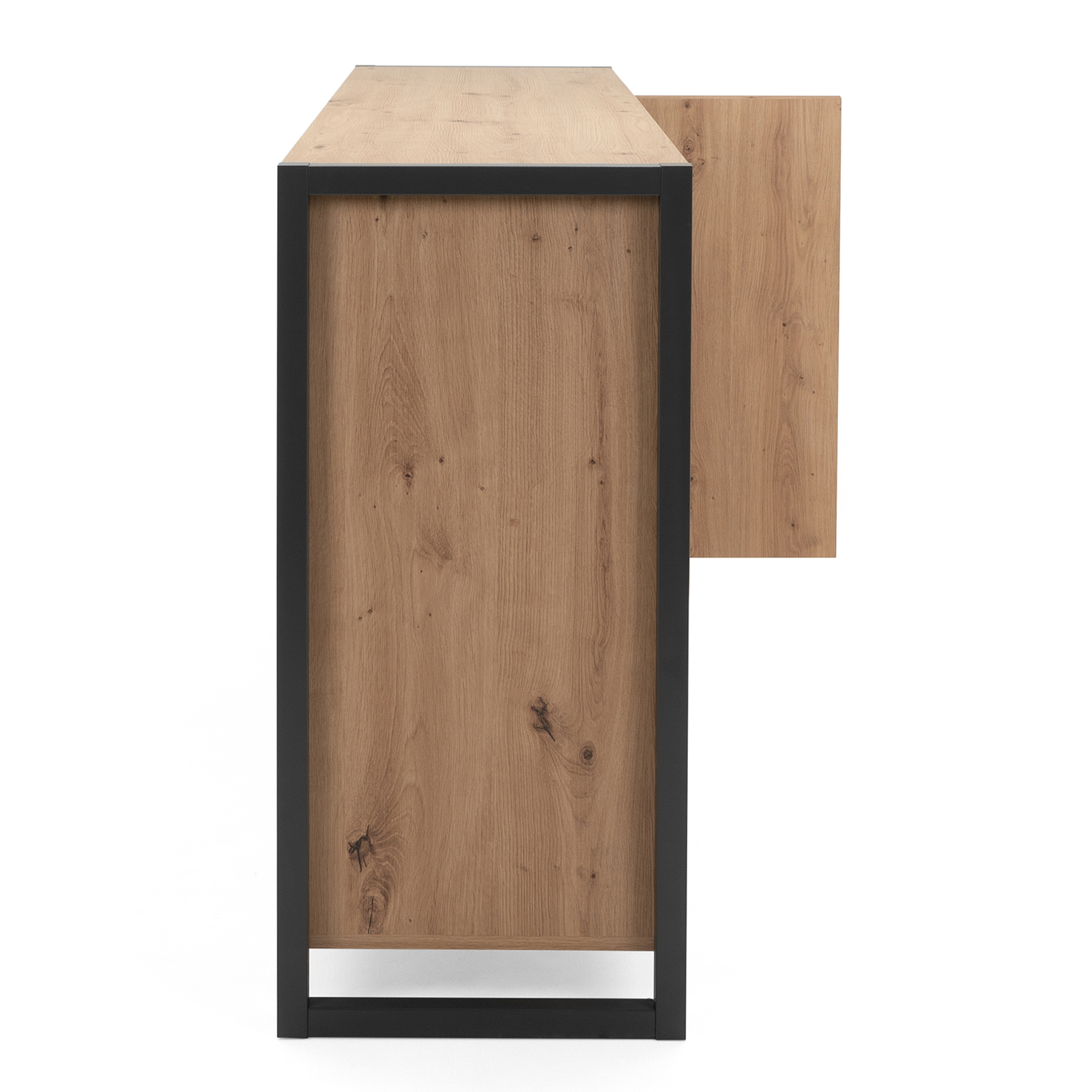 Kommode DENVER - Artisan Eiche-anthrazit - 160 cm