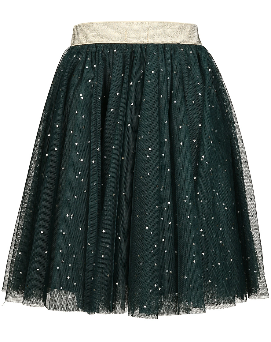 Tüllrock SOLO SUN – DOTTY in dark leaf