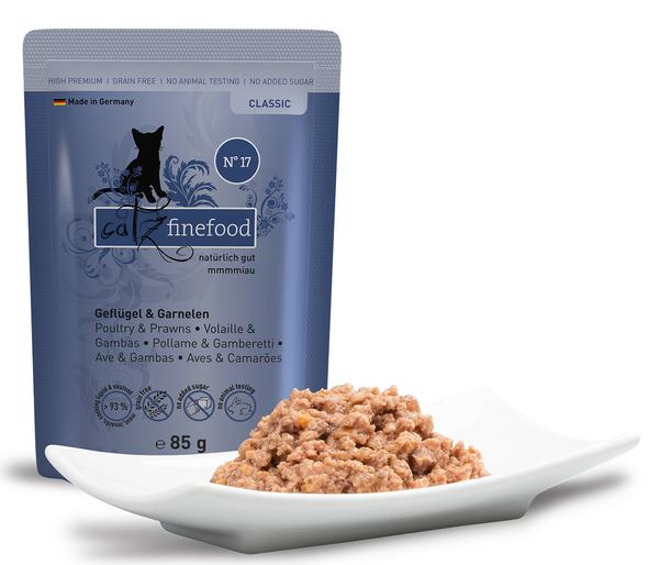 Catz finefood, Nassfutter für Katzen, 16 x 85