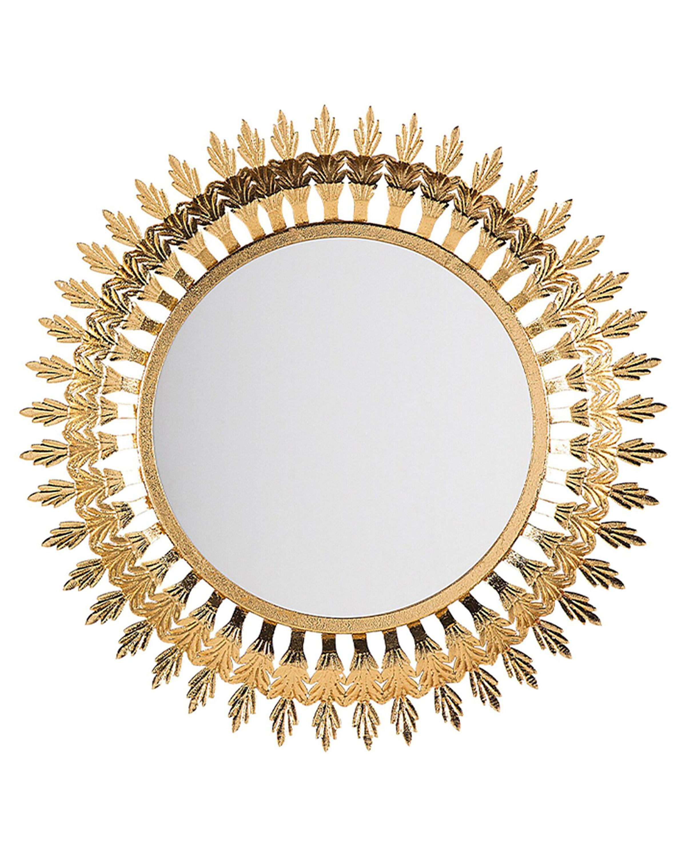 Wandspiegel VOREY 60 cm 60 cm Metaal Goud