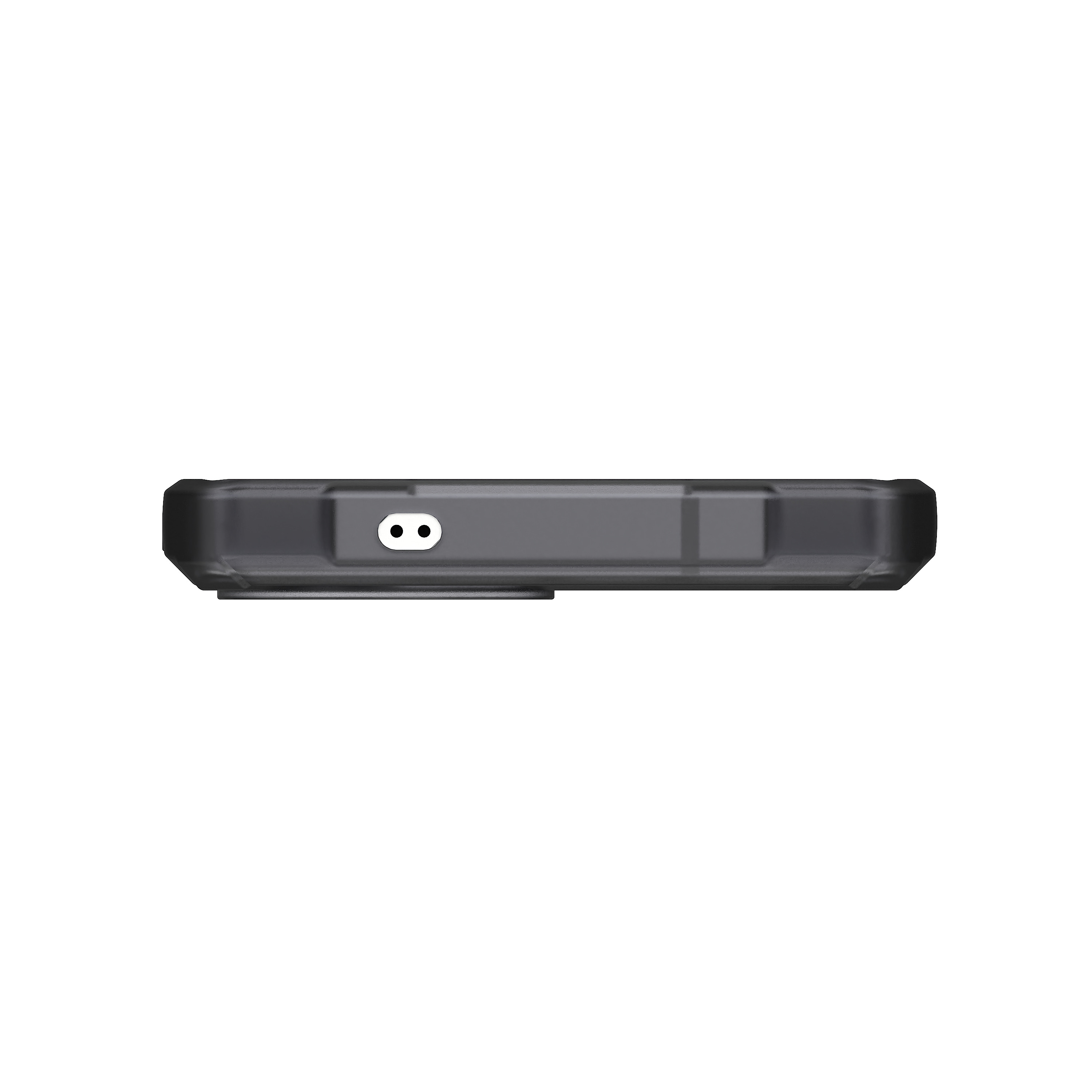 Samsung Galaxy S25 Ultra Schutzhülle Essential Armor MagSafe-Modul (214492113131) - Ash (Schwarz / Transparent)