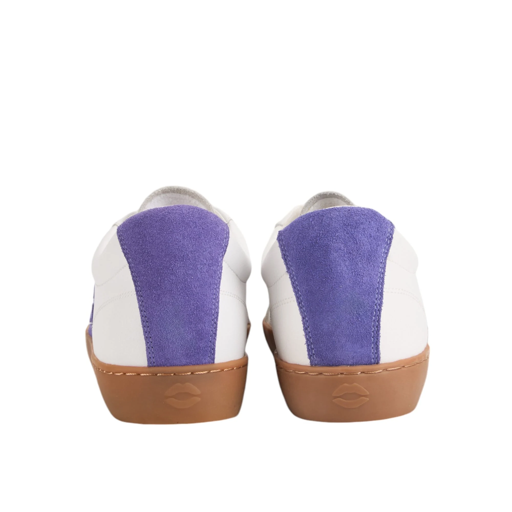 COLETTE VIOLET - Sneakers en cuir | Blanc