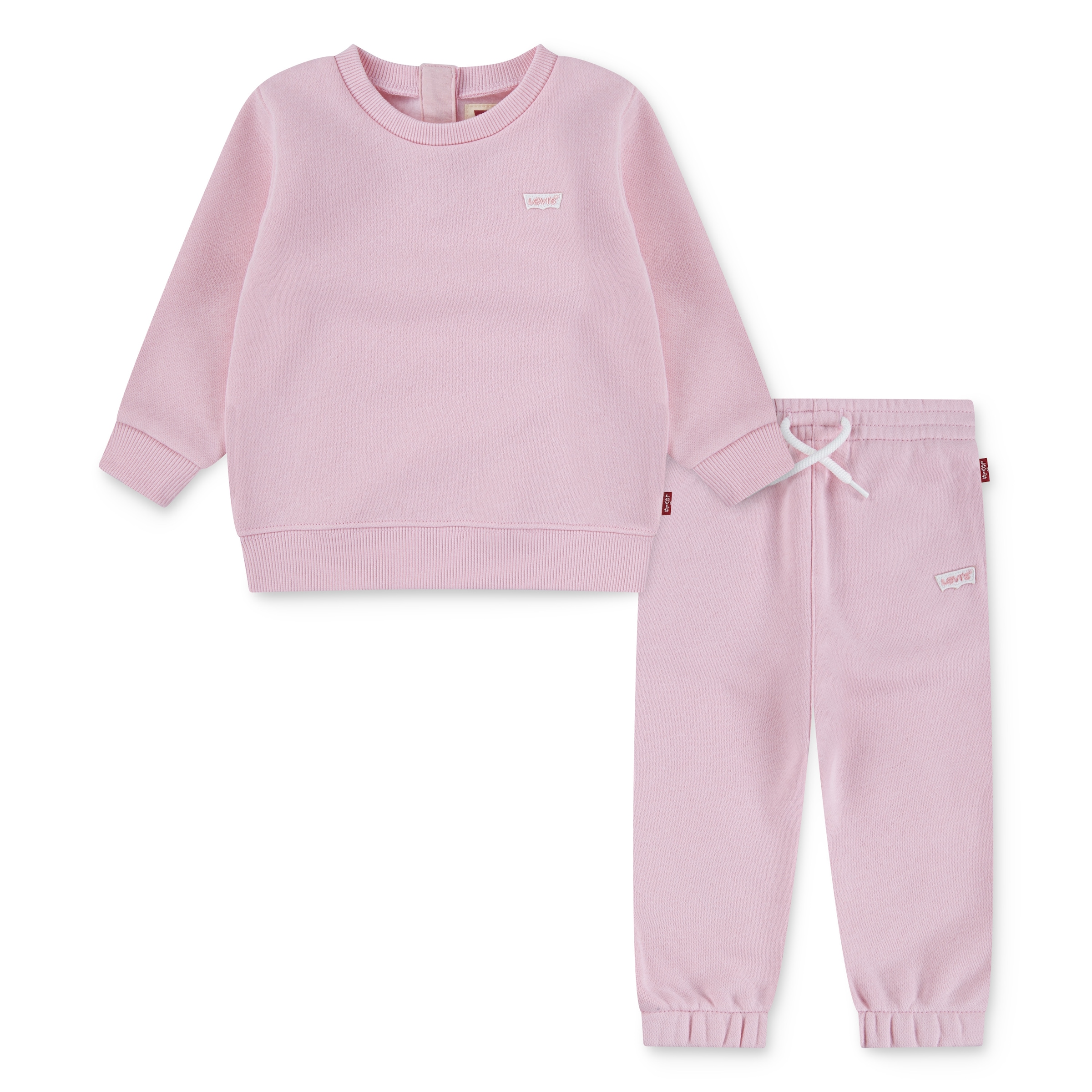 Levi's® Kids Neugeborenen-Geschenkset »LVN HOODIE,JOGGER SET«, 2 Stk. mit kleiner Label-Applikation
