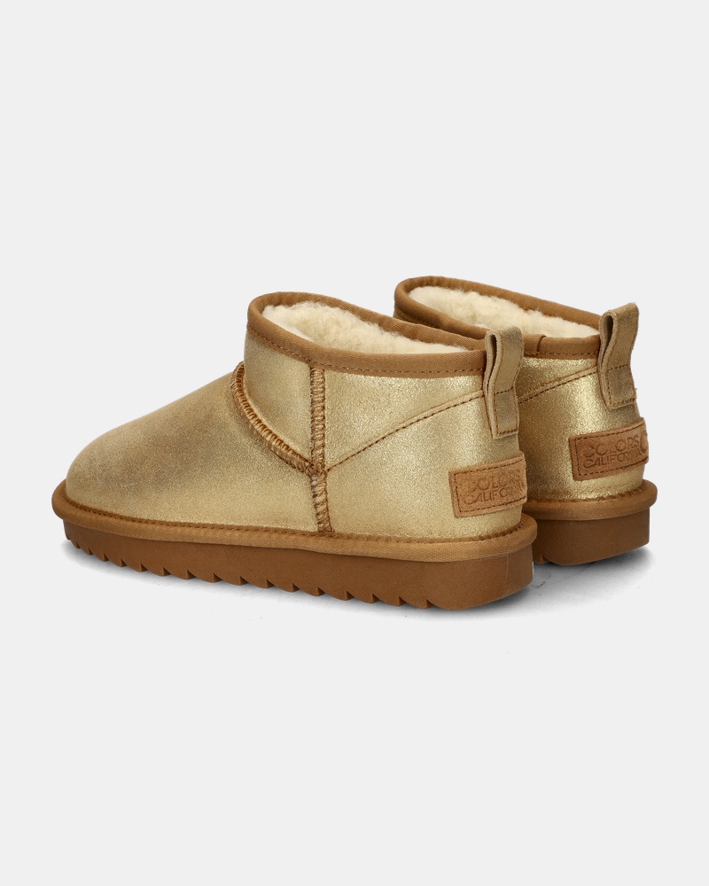 Colors of California Gevoerde boots  - goud