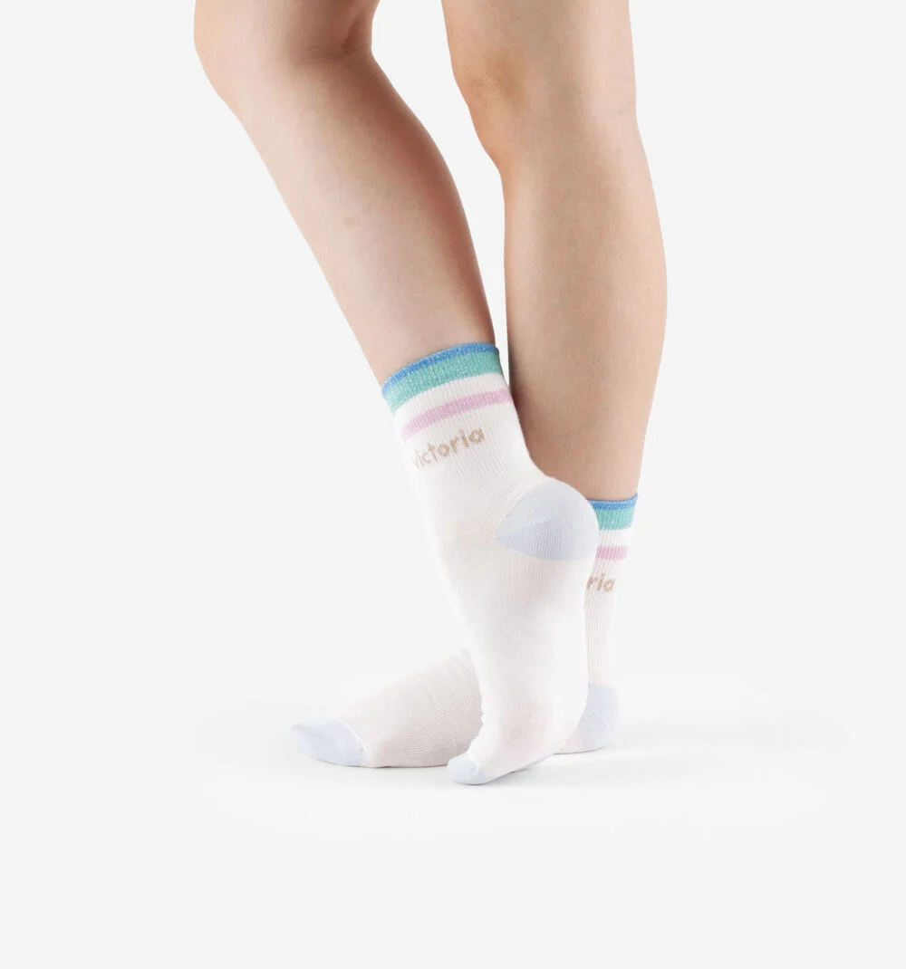 CHAUSSETTES LUREXTURQUESA