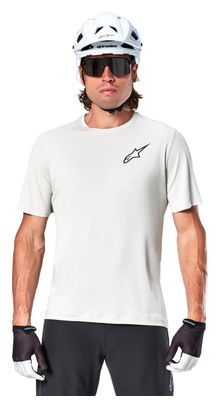 Maillot Manches Courtes Alpinestars A-Aria Astar Blanc