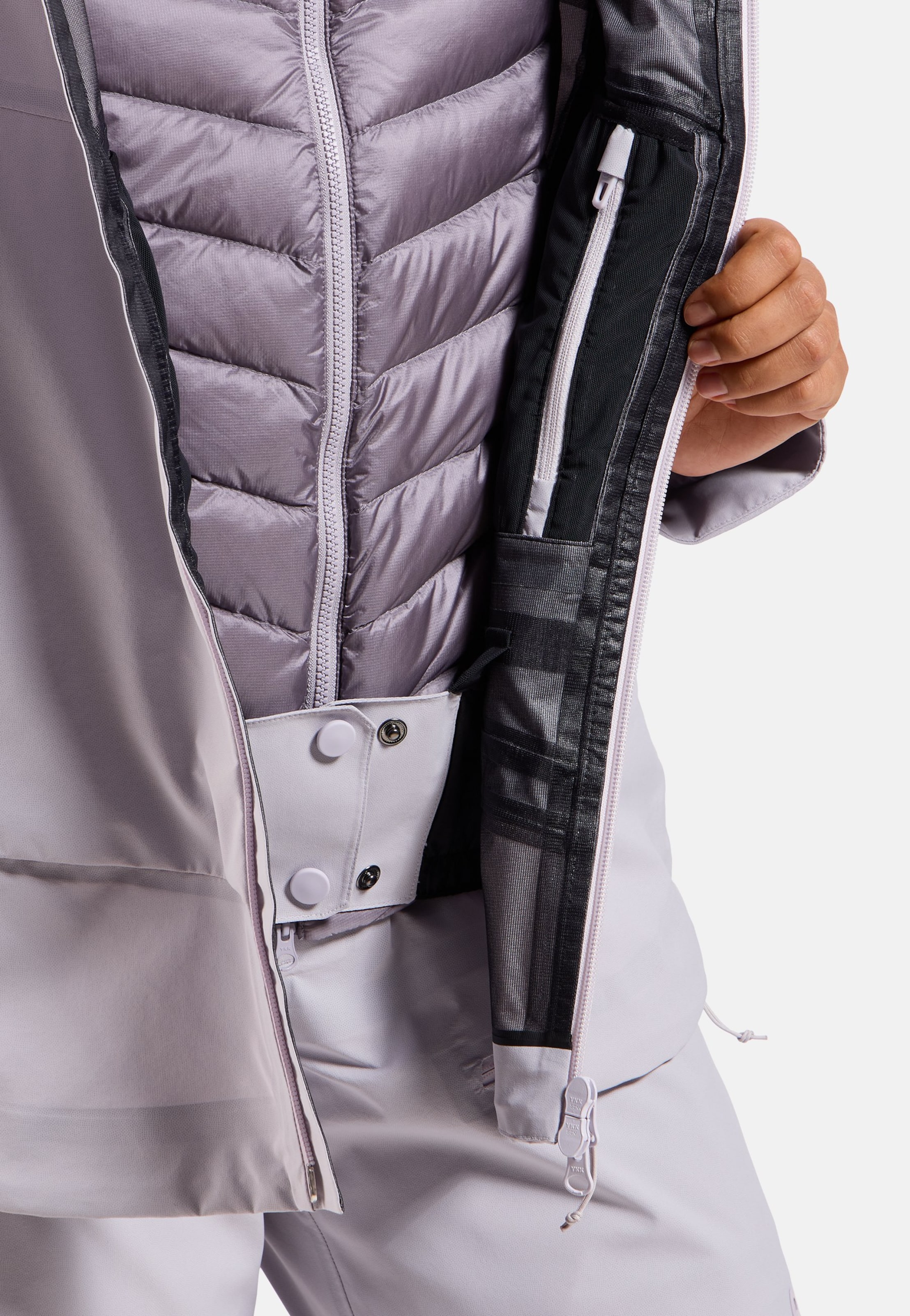 X-Alp 3L Hardshell Ski-Jacke in misty lilac