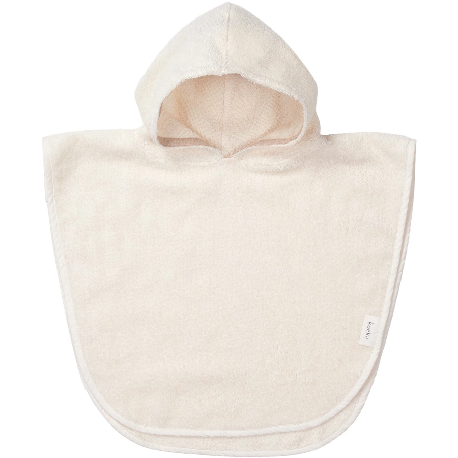 koeka Badeponcho Dijon Daily Weiß