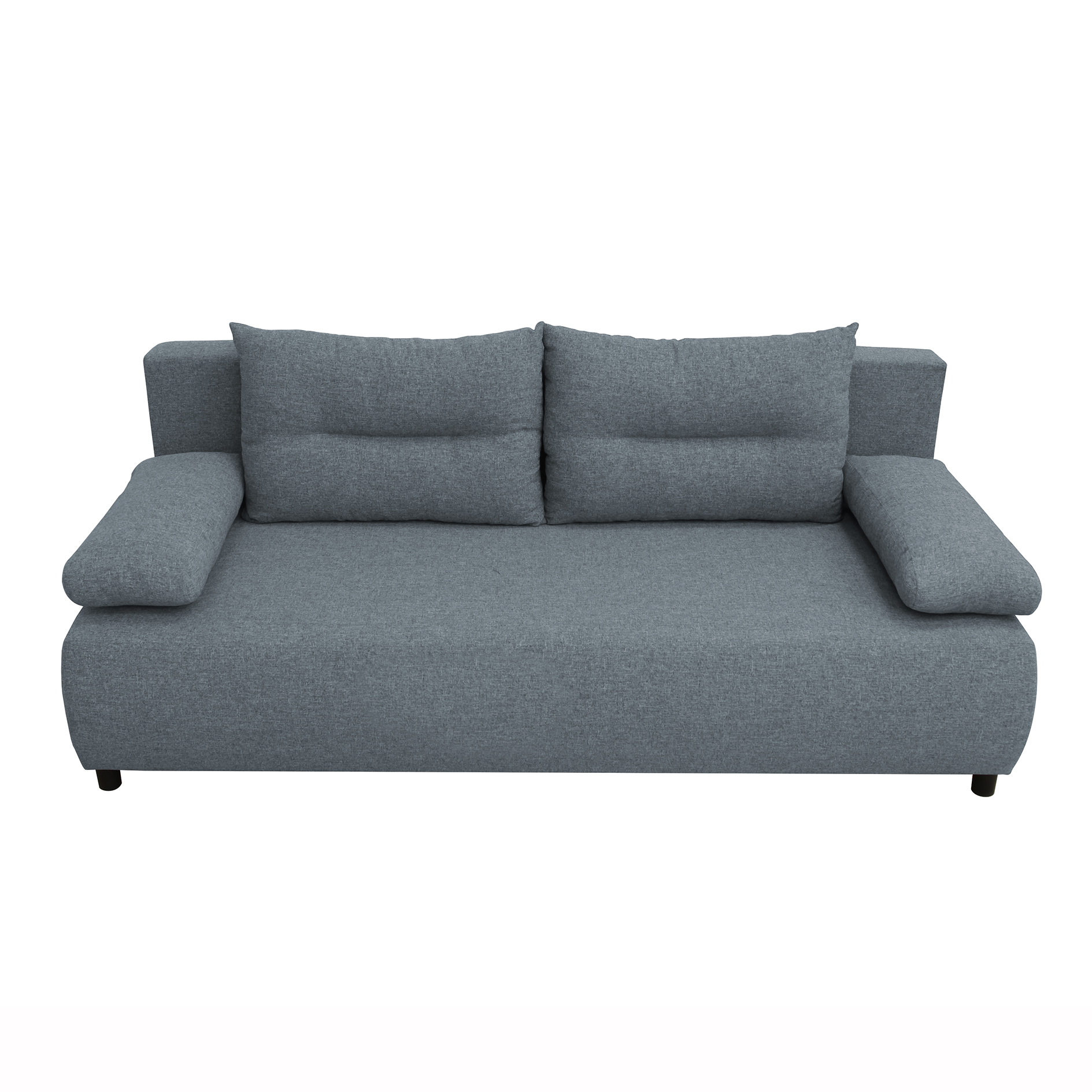 Schlafsofa - taubengrau - mit Staukasten - 192 cm