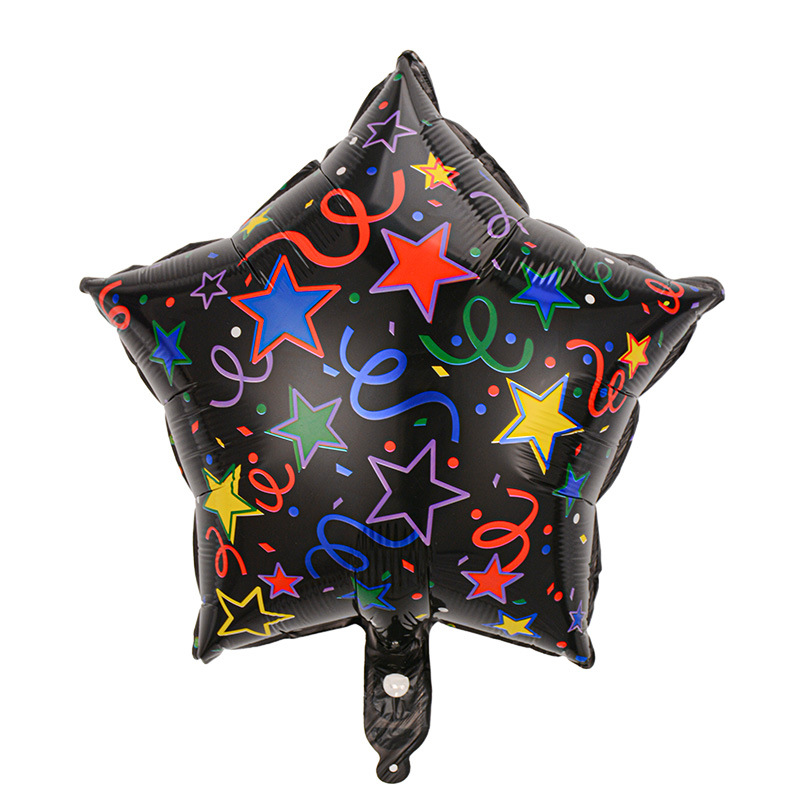 (5er Set) Halloween Party Folien Ballon Grusel Deko Luftballon Motto Party Accessoire - Vampir