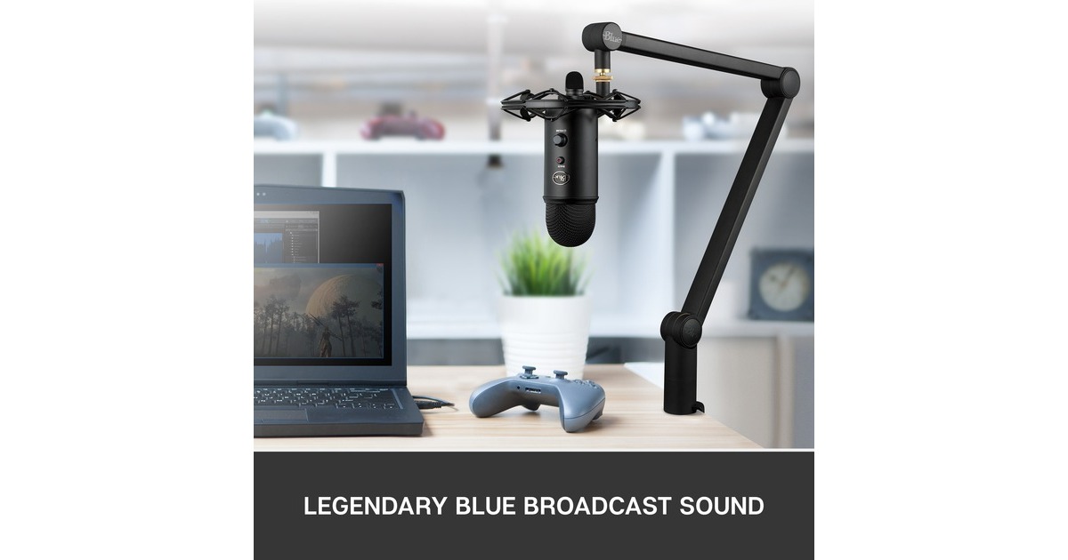 Blue MicrophonesYeticaster Pro Streaming Bundel microfoon  (Zwart)