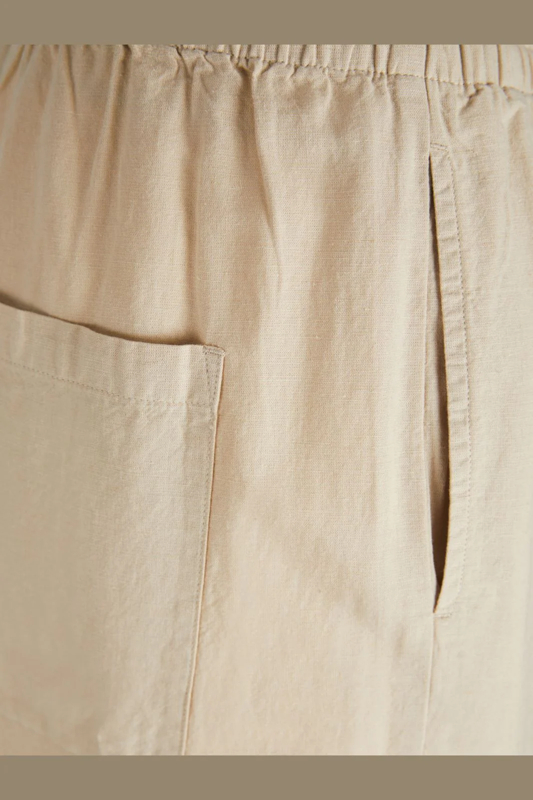 Jjxx Jxflora Linen Blend Pant Sn 4388891 cement