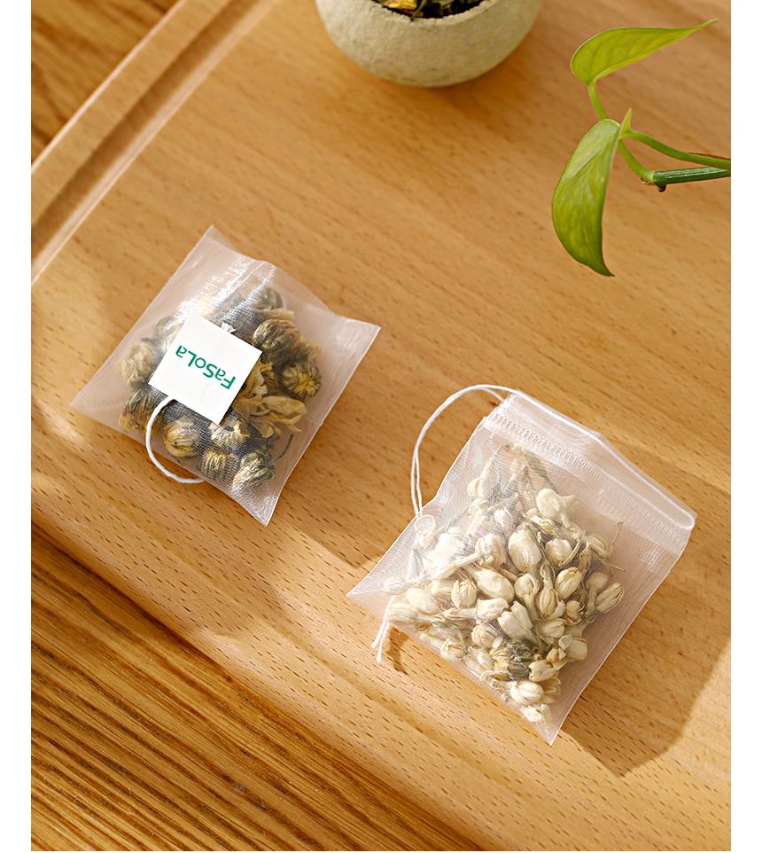 Home Flora - Set van 50: Wegwerp theezakjes (diverse designs)