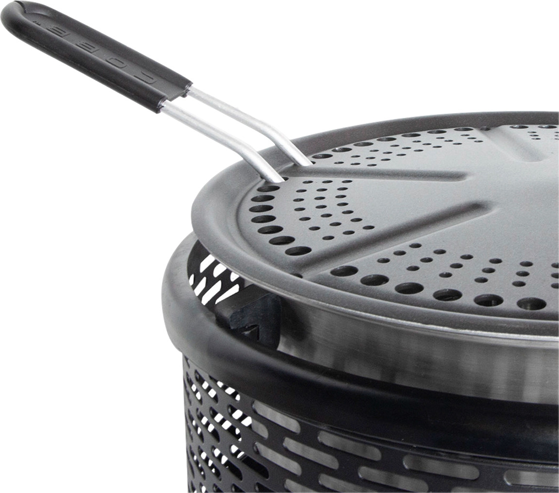 Cobb Holzkohlegrill Pro Black inkl. gelochter Grillplatte