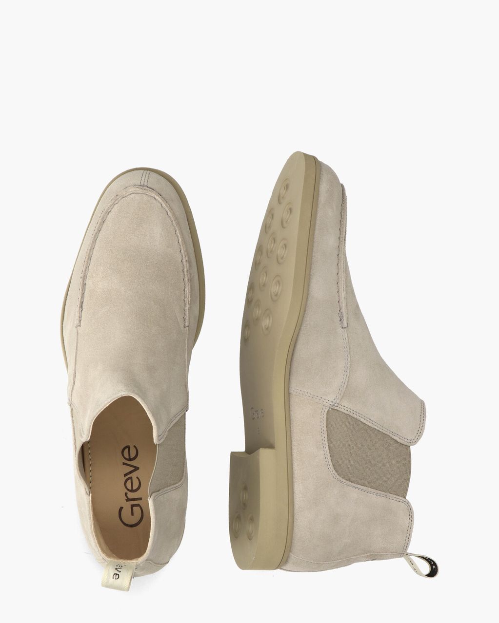Greve Tufo Lichtgrijs Heren Chelseaboots