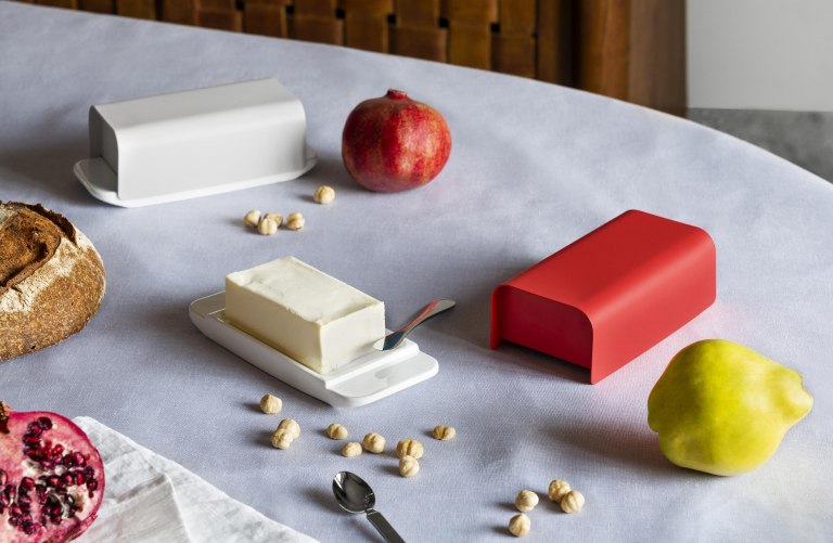 Alessi Mattina botervloot rood
