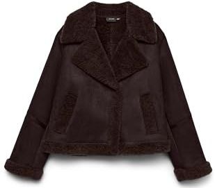 VERO MODA Dames Vmharper Short Jacket, Chocolate Torte, M, chocolade taart, M