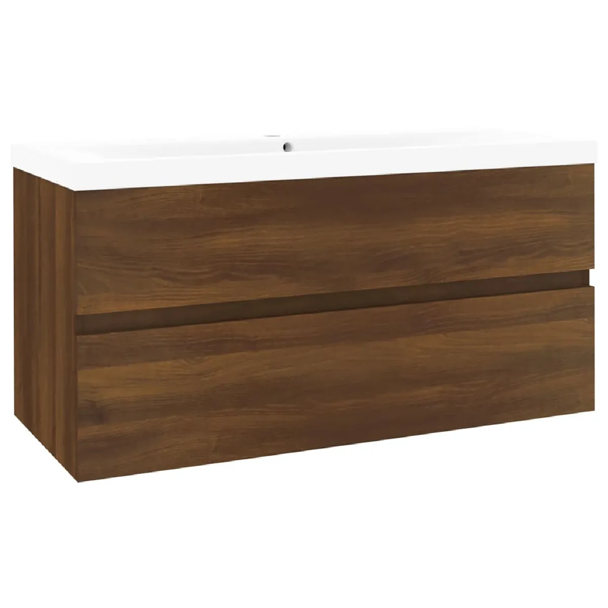 vidaXL Lavabo Bassin Intégré Chêne