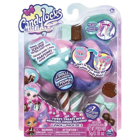 Spin Master Candylocks Puppen 7,5cm Überraschungs 2er-Set, sortiert