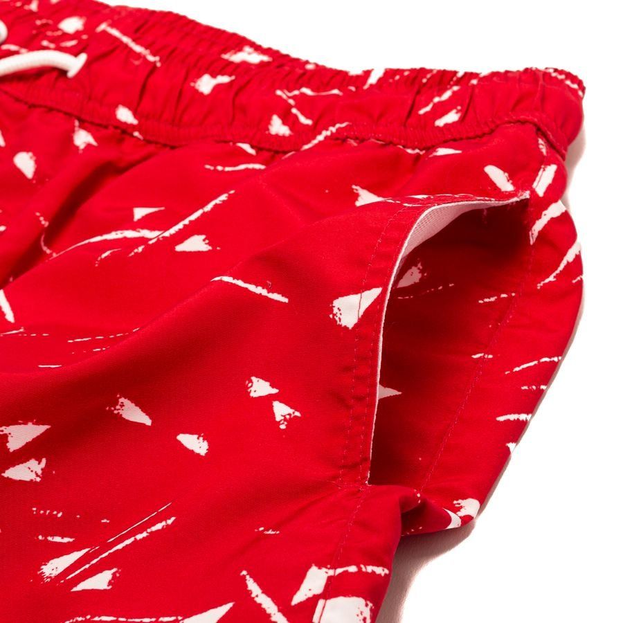 Liverpool Short de Bain 89 - Rouge/Blanc