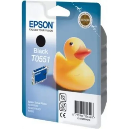 Epson Original Tintenpatrone T0551 schwarz
