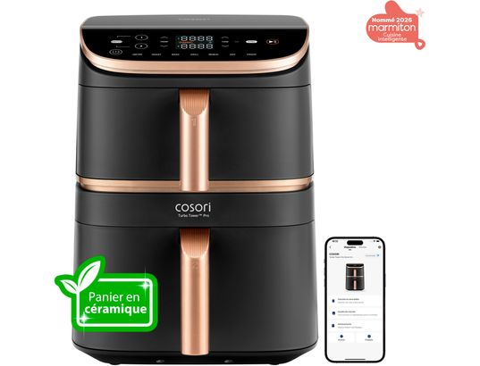 COSORI - Friteuse à air chaud Aifryer Cosori Turbo Tower Pro Smart